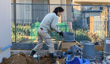 配管工事のイメージ