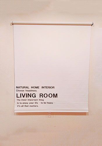 ロールスクリーンの取り付けのイメージ