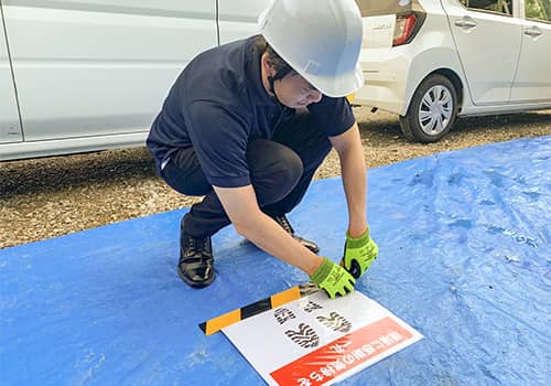 イベント設営のイメージ