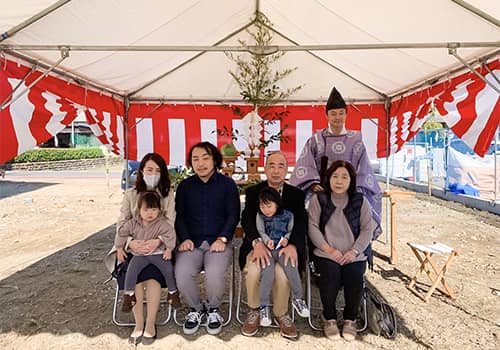 地鎮祭のイメージ