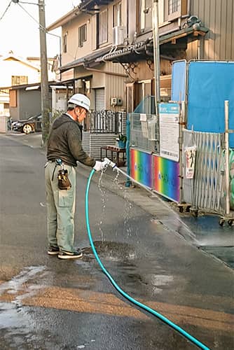 現場パトロール清掃のイメージ