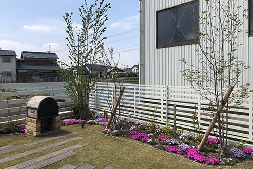 村久野モデルハウスの庭のイメージ