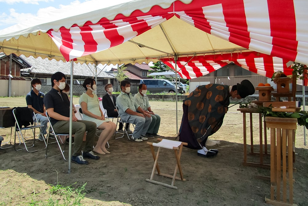 N様邸　地鎮祭