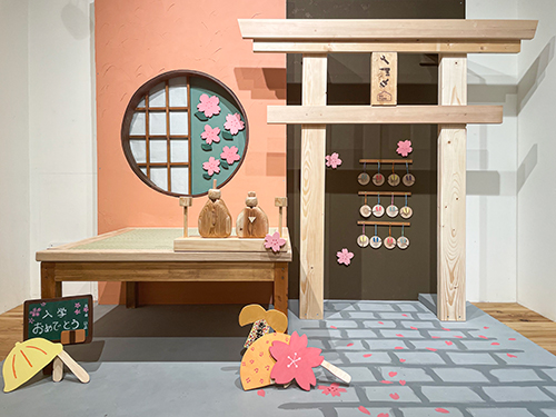 ひなまつりフォトブース　DIYPARK２F