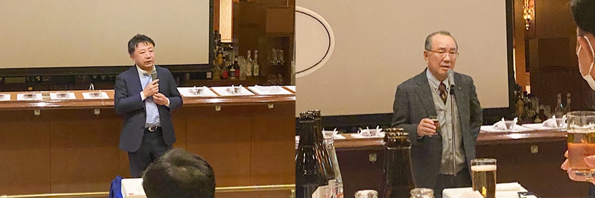 波多野社長と後藤専務のイメージ