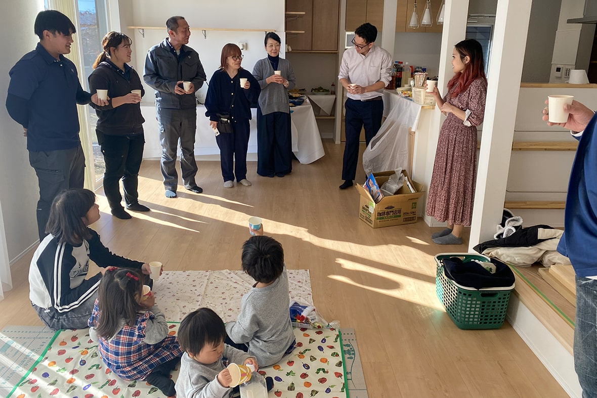 N様邸引き渡し式