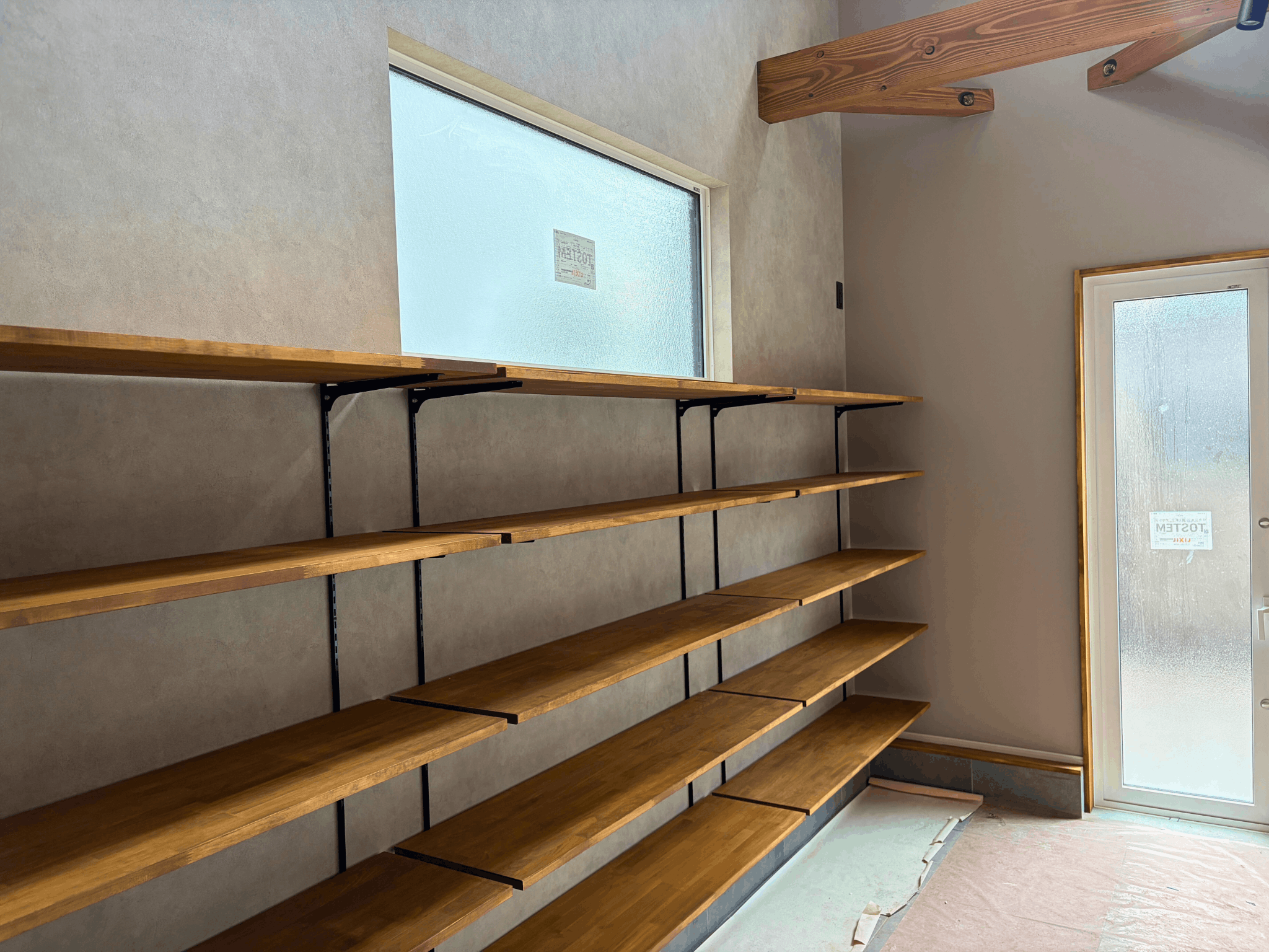 モデルハウス内部 土間スペース