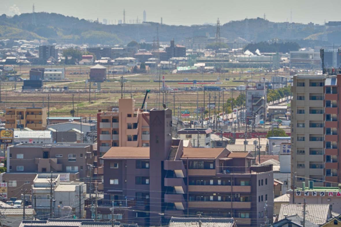犬山市の街並み