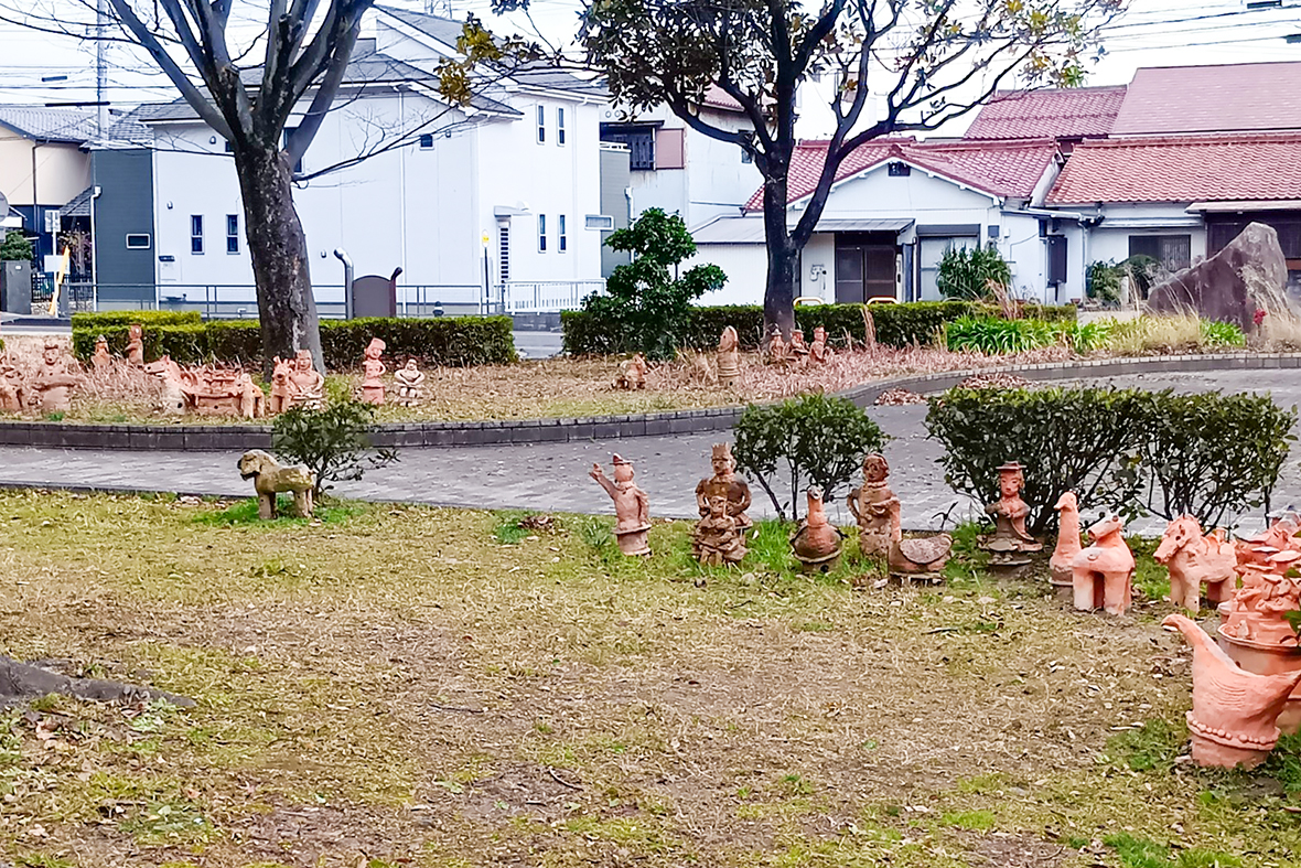 二子山公園のはにわ
