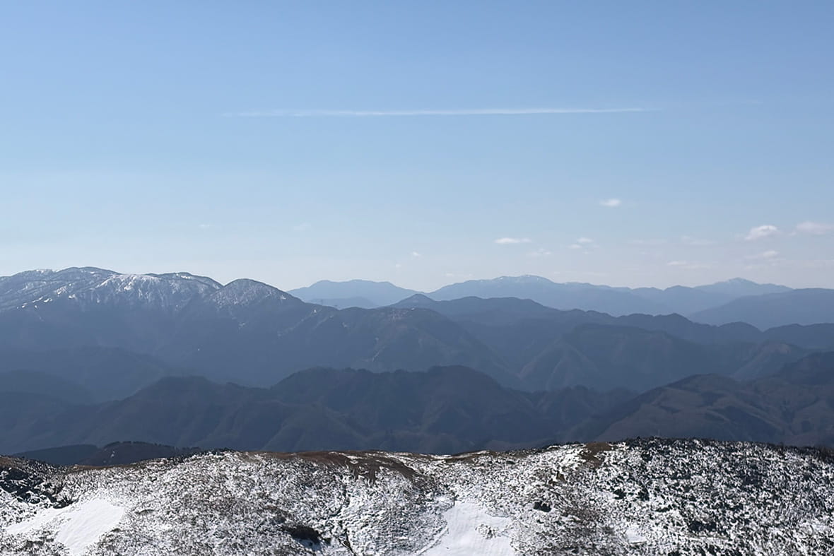 鈴鹿方面の景色