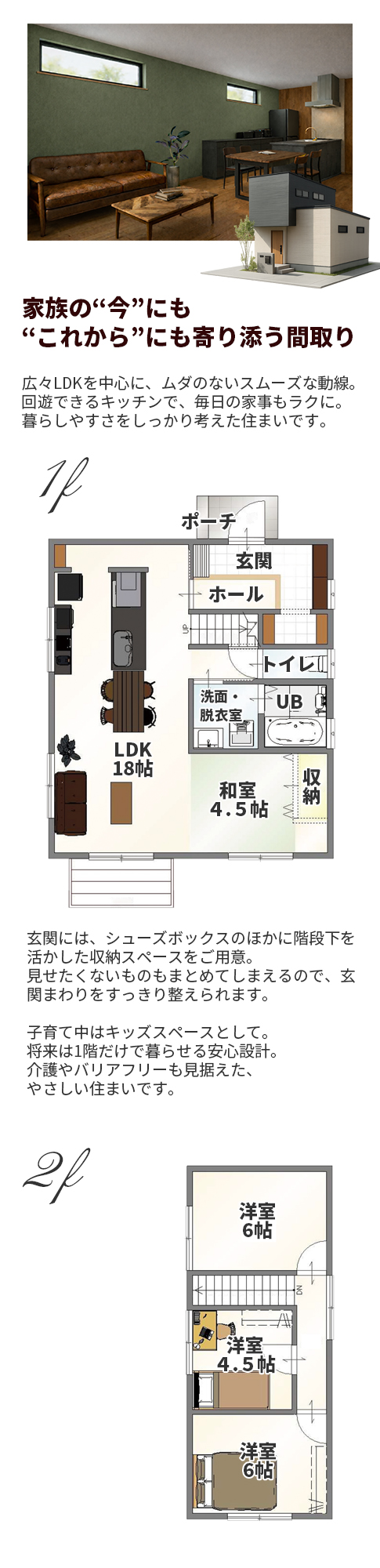 モデルハウスの見どころポイント1
